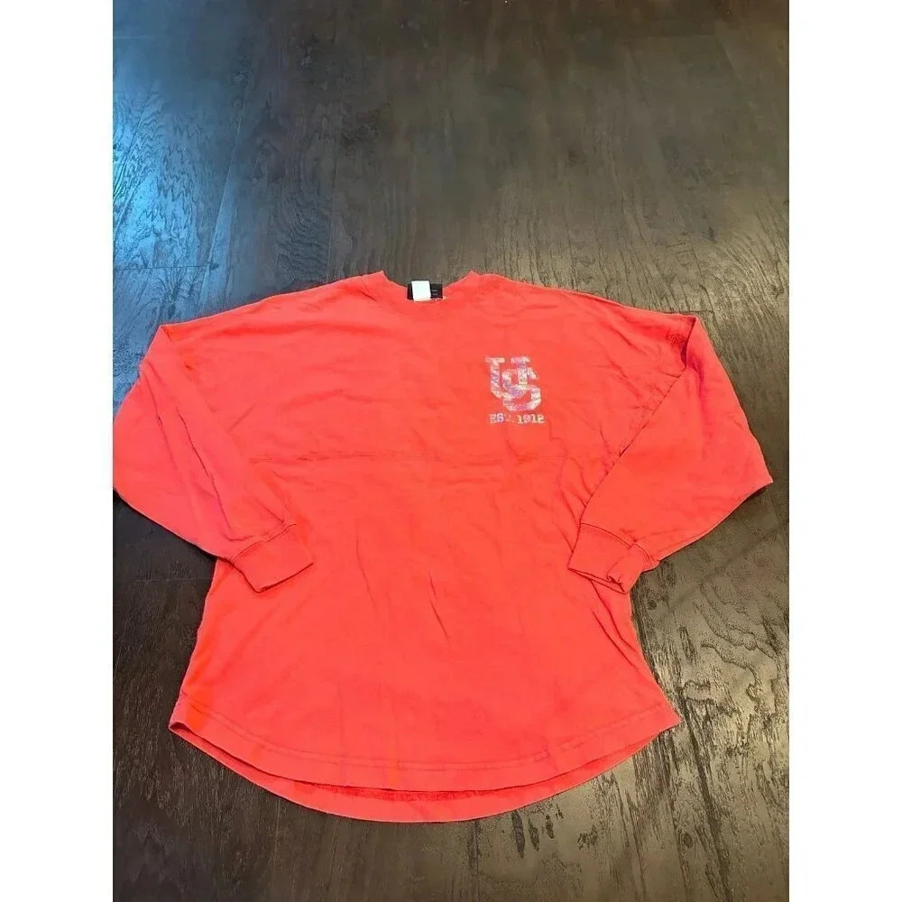 Universal Studios Long Sleeved Women's Pink Spirit Jersey Size‎ Small b42